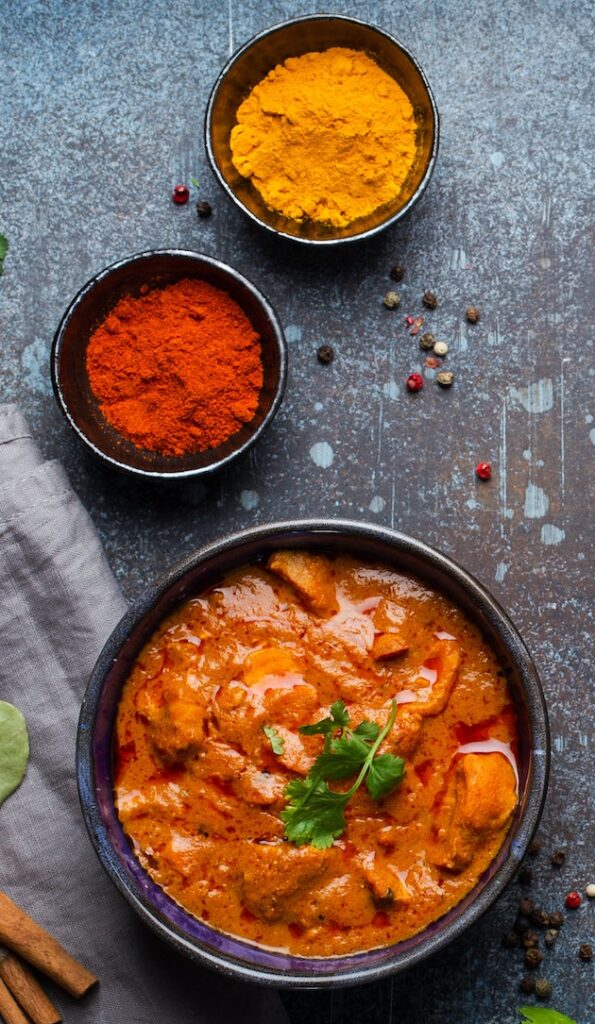 Traditional Indian dish curry